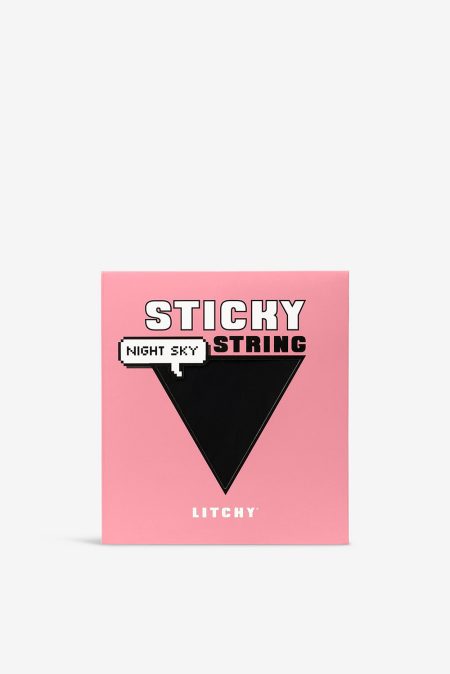 Litchy Sticky String zwart