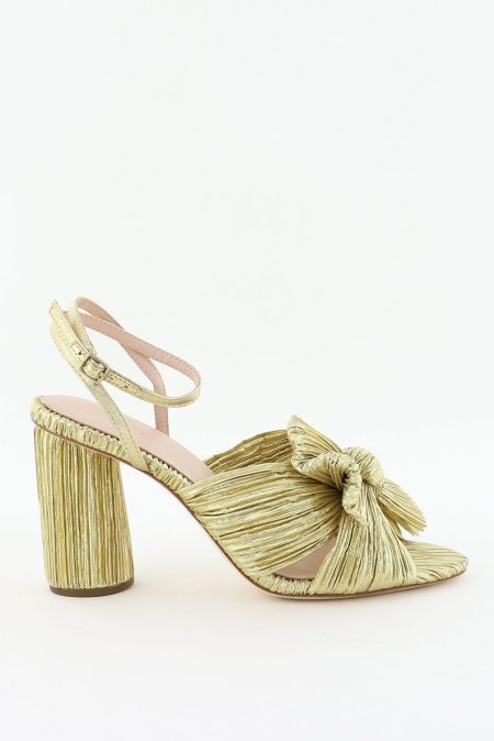 Loeffler Randall sandalen Camellia CAMELLIA-PLA-GOLD gold