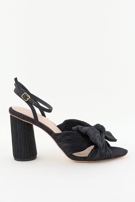 Loeffler Randall sandalen Camellia CAMELLIA-PLFA-BLACK black