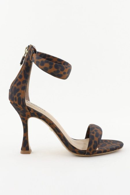 Lola Cruz sandalen 152Z73BK leopard