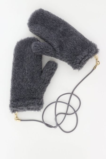 Max Mara handschoenen Ombrato3 grijs