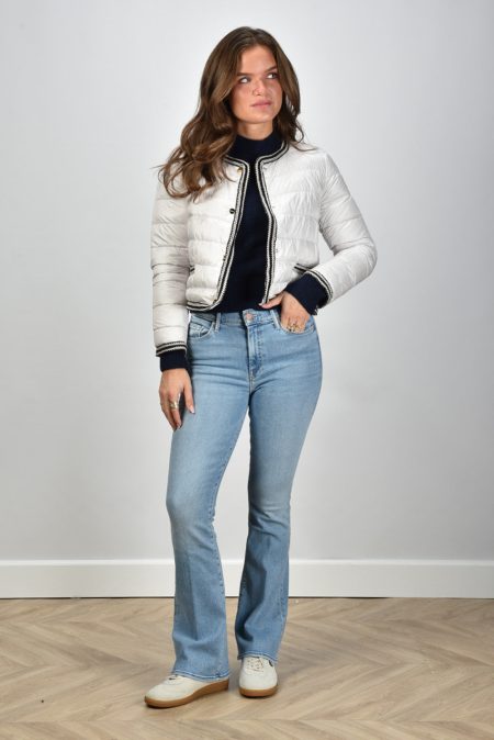 Max Mara jas Kate 015 pearl grey