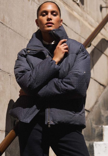 Puffer Jas Anthracite Grijs