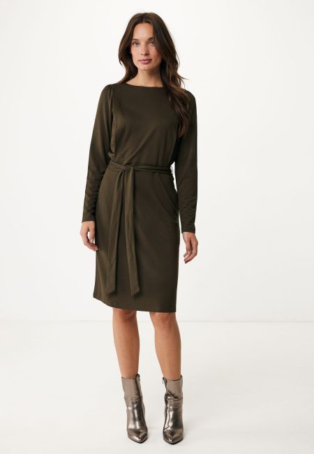 Jurk Olijfgroen