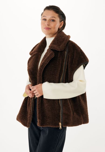 Waistcoat Teddy Dark Brown