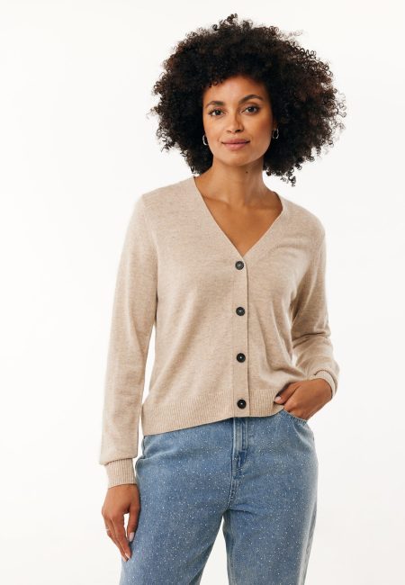 Vest Cashmere Aralia Beige