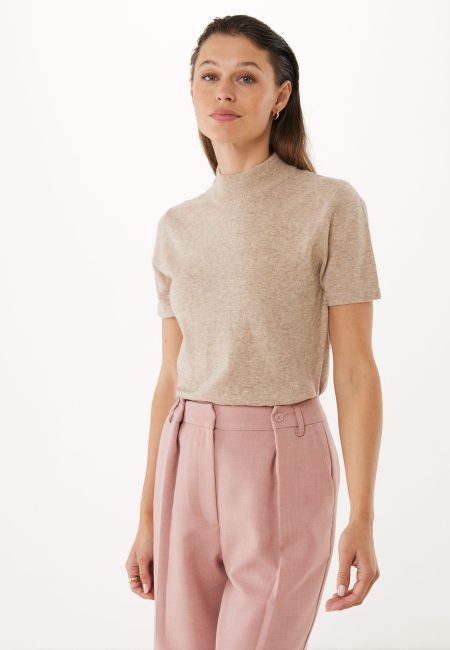 Knit Top Silene Cashmere Beige