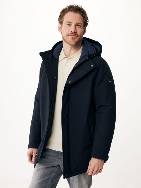 Padded Parka Jas Navy