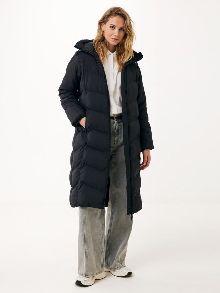 Lange Pufferjas Beige