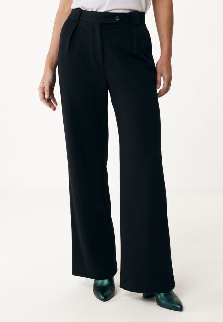 Pantalon Straight Leg Zwart