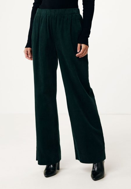 Broek Corduroy Groen