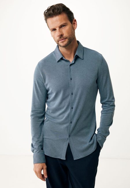 Melee Modal Shirt Blauw