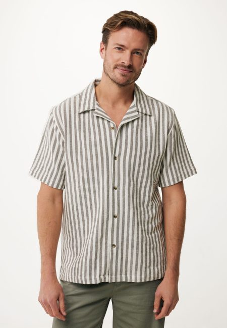 Shirt Striped resort Herb Green