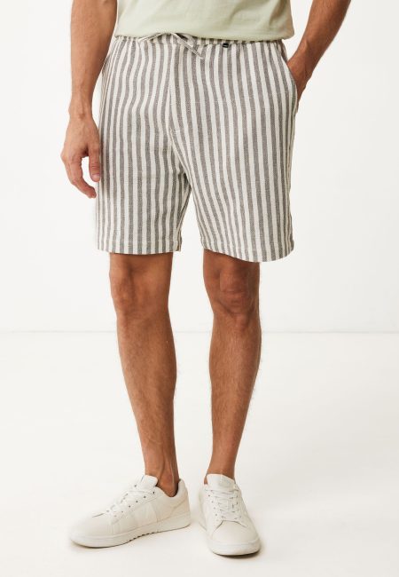 Striped shorts Herb Green