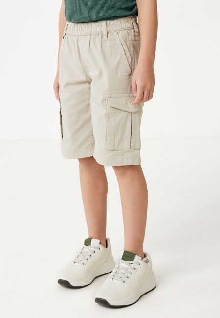 Bob Cargo Shorts Licht Grijs