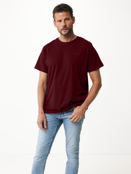 T-shirt Richard Regular Fit Burgundy