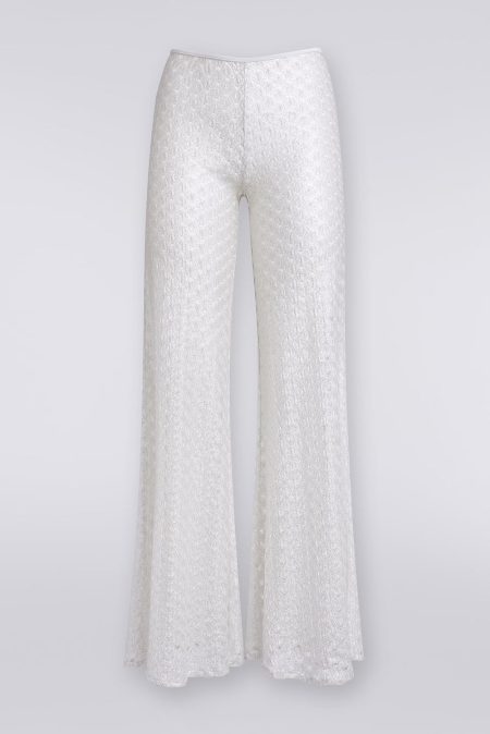 Missoni Mare broek MC23SI00-BR00TC brilliant white