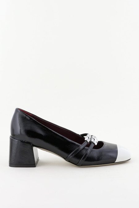 Morobe pumps Faith 05 black+white