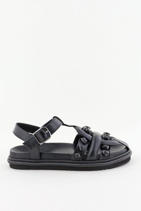 Morobe sandalen Emmy 01 Stones black stones