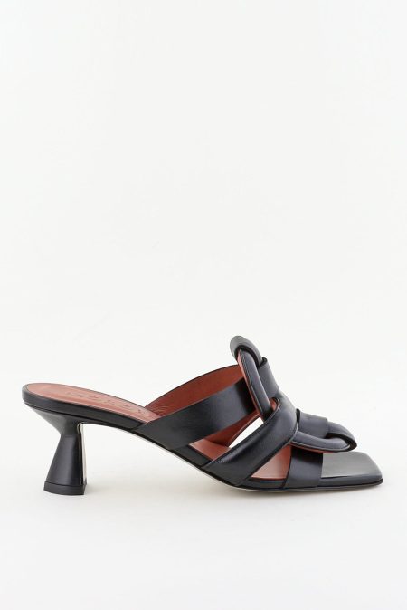 Morobe sandalen Romy 73 black leather