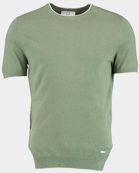 Born With Appetite Pullover Groen Rome Knitted T-shirt 25108RO13/361 sea green