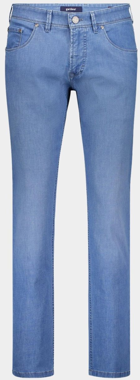 Gardeur 5-Pocket Jeans Blauw Slim Fit SANDRO-1-472951/264