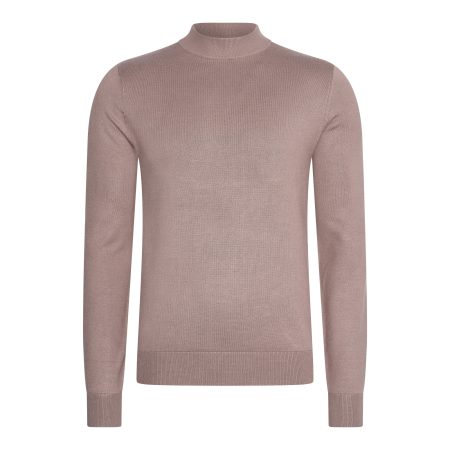 Turtle Neck Trui Deep Taupe