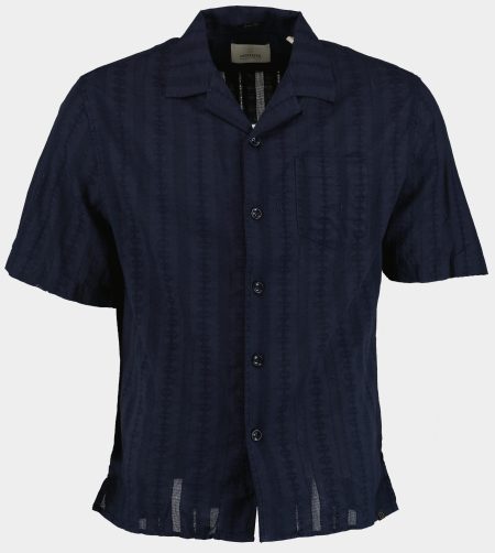 Dstrezzed Casual hemd korte mouw Blauw Sirius Resort Shirt 311506/649