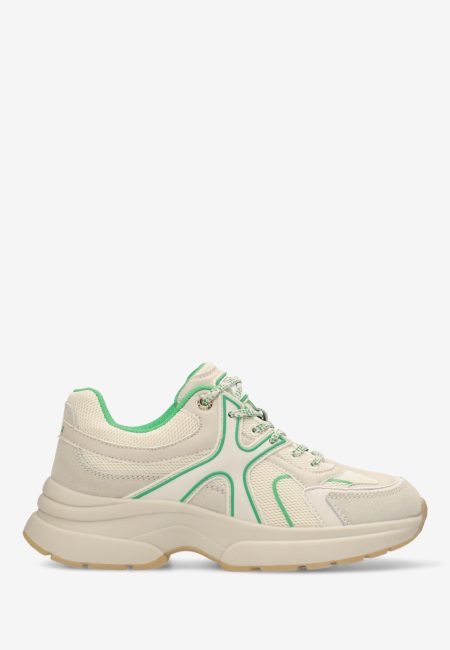 Sneaker Loyce Beige/Groen