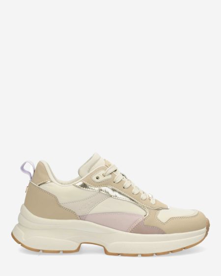 Sneaker Lune Off white/Sand