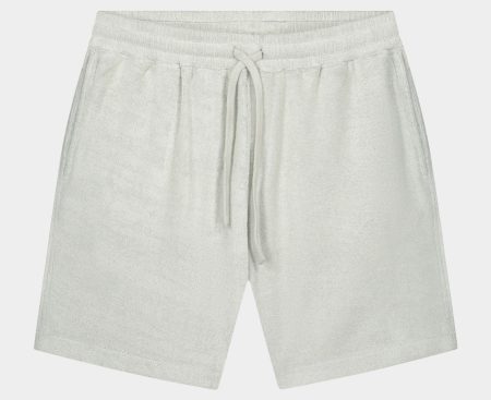 Dstrezzed Korte Broek Grijs Logan Towelling Shorts 515514-SS25/107