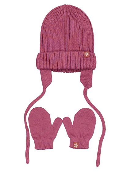 Muts en wanten - Rood