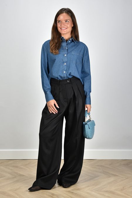 Nine In The Morning broek Sandra 9FW24-SN51 nero