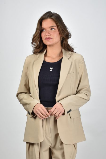 Nine In The Morning blazer Bella 9SS25-BEL17 sabbia