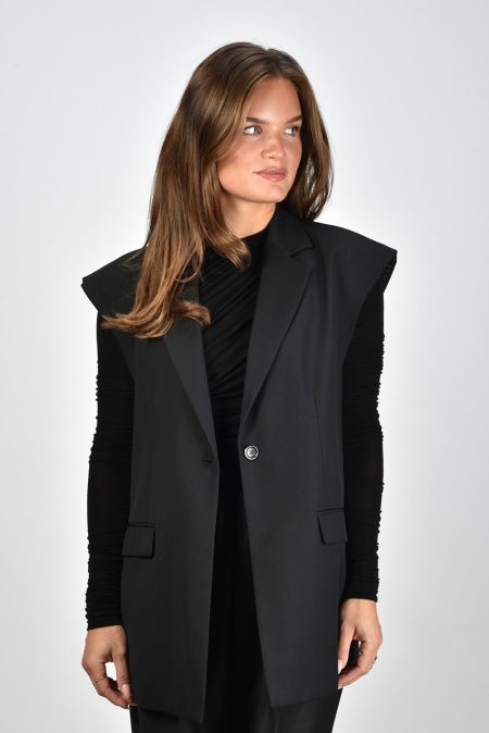 Nine In The Morning gilet Taylor 9FW24-TAY01 nero