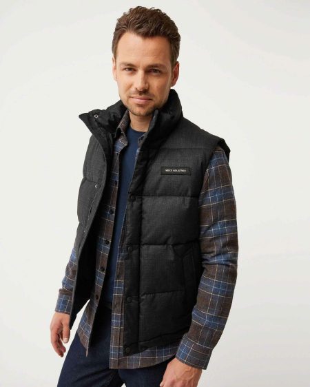 Padded vest Black