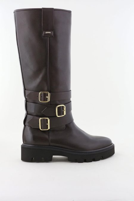 Nubikk laarzen Frankie Lynn 21091300 dk brown leather