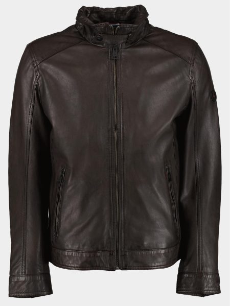 Donders 1860 Lederen Jack Bruin Leather Jacket 52318/599