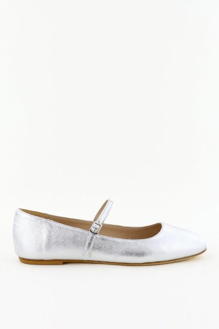 Odare ballerina's Pamplona washed argento