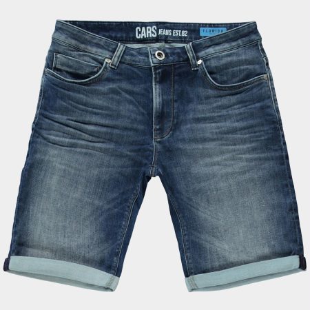 Cars Jeans Korte Broek Blauw Florida 44068/03