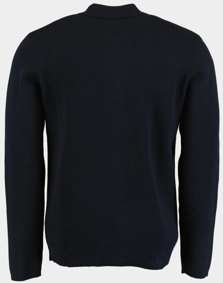 Bos Vest Blauw Vest doorgeknoopt 2004125/220 Navy