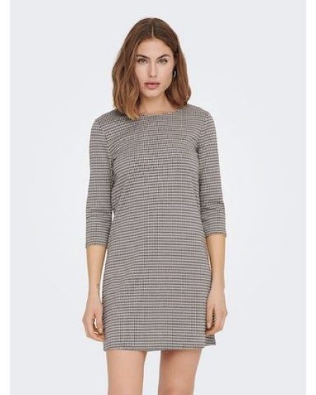 Only Jerseyjurk ONLBRILLIANT 3/4 CHECK DRESS