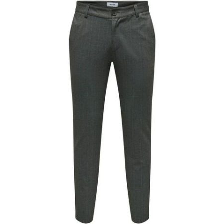 ONLY & SONS Pantalon ONSMARK SLIM 02093 HERRINGBONE PANT NOOS