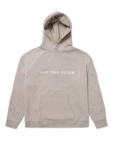 Off The Pitch - Heren - Comfort Hoodie - Beige - Maat XL