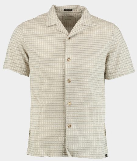 Dstrezzed Casual hemd korte mouw Beige Gyles Resort Shirt 311504/213