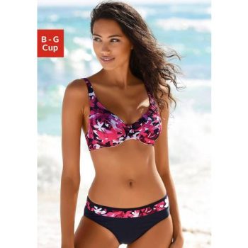 Petite fleur Beugelbikini met bloemenprint