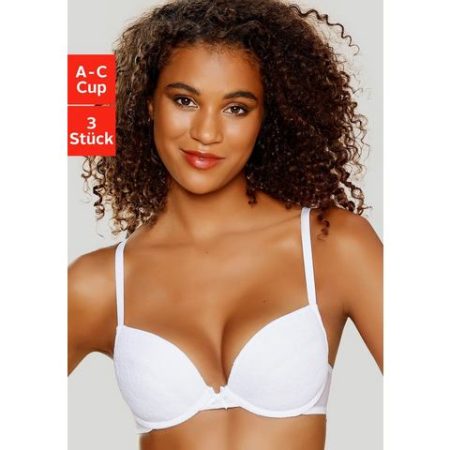 Petite fleur Push-up-bh met beugel en uitneembare vullingen