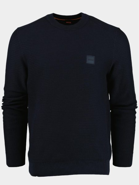 BOSS Orange Pullover Blauw Anion 10250976 01 50495784/404