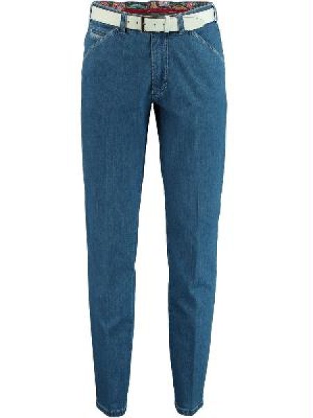 Meyer Katoenen Broek Blauw Chicago 3321411600/15