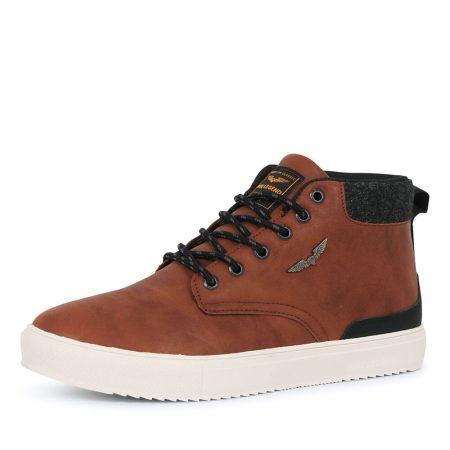 PME Legend Lexing-T hoge sneaker cognac-42